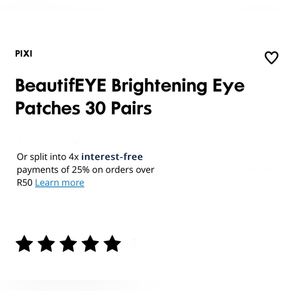 Pixi BeautifEYE Brightening Eye Patch Treatments - Picture 8 of 10